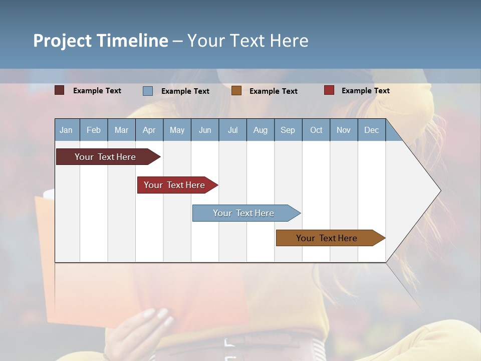 People Happy Adolescence PowerPoint Template
