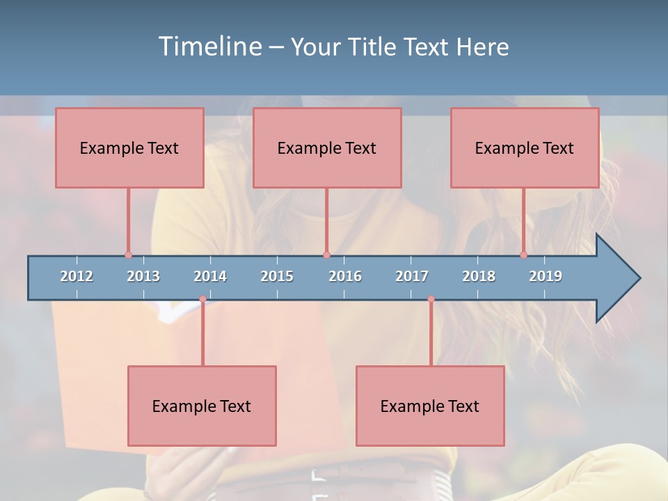 People Happy Adolescence PowerPoint Template