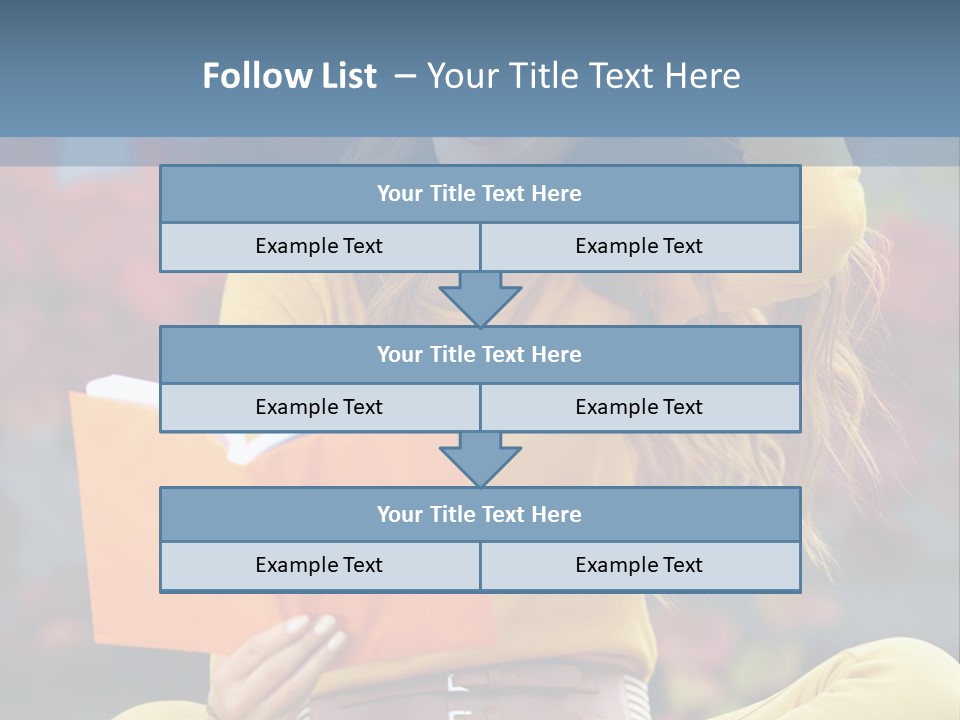 People Happy Adolescence PowerPoint Template