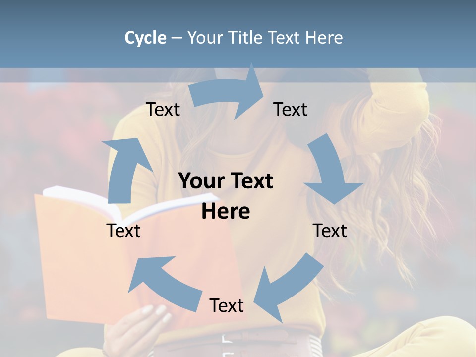 People Happy Adolescence PowerPoint Template