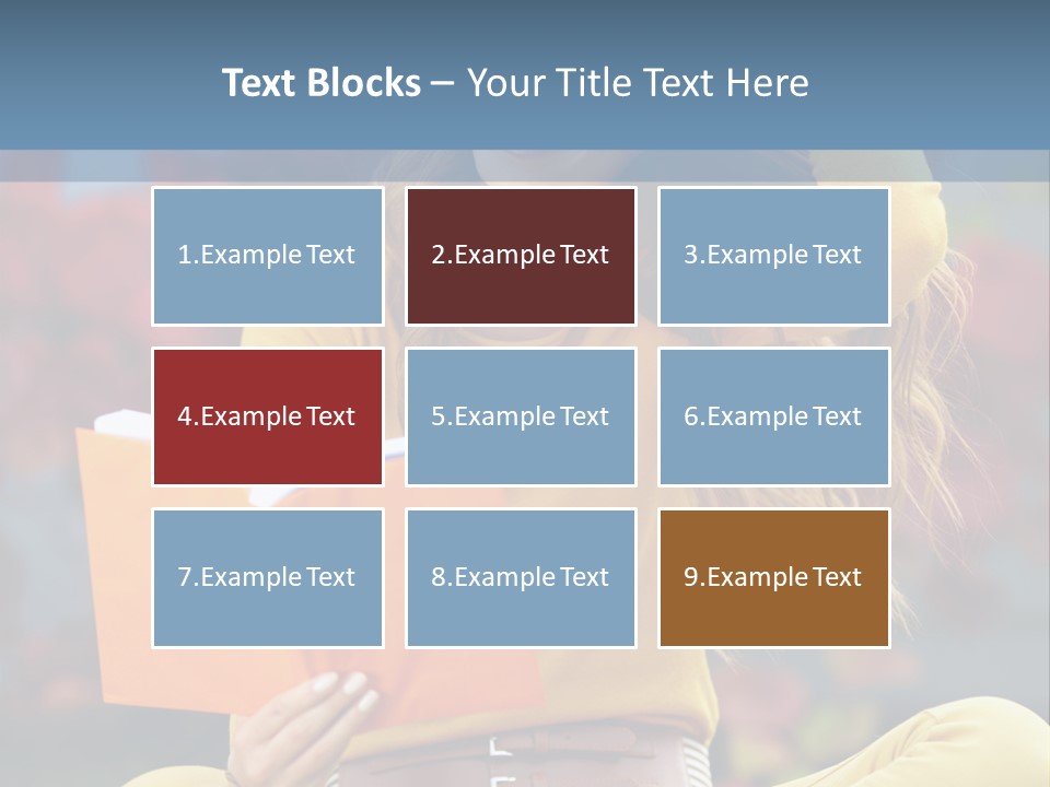 People Happy Adolescence PowerPoint Template