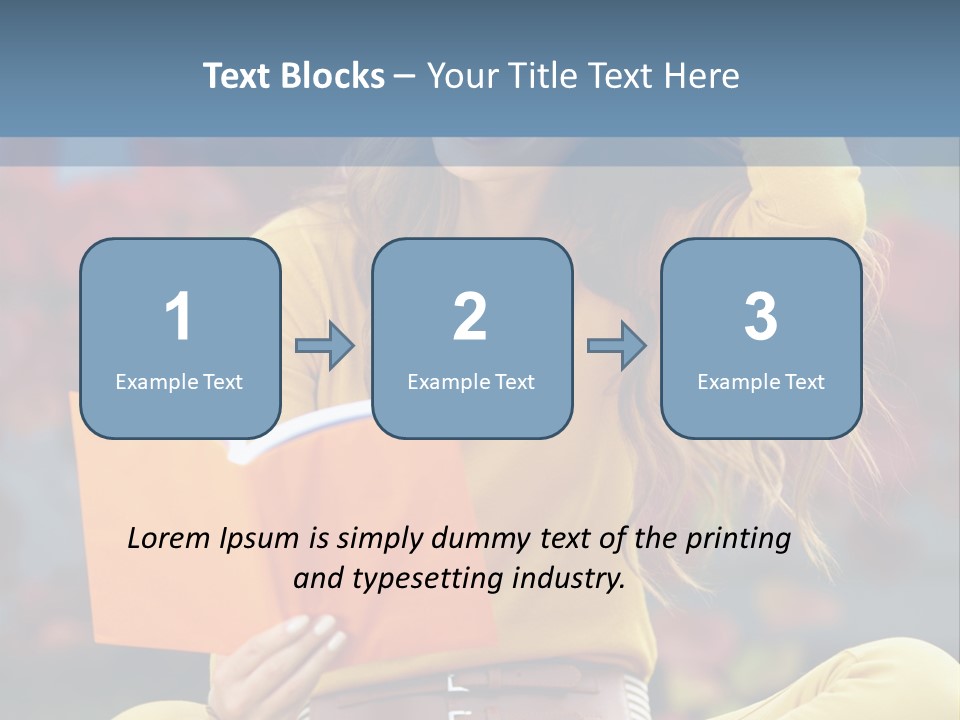 People Happy Adolescence PowerPoint Template
