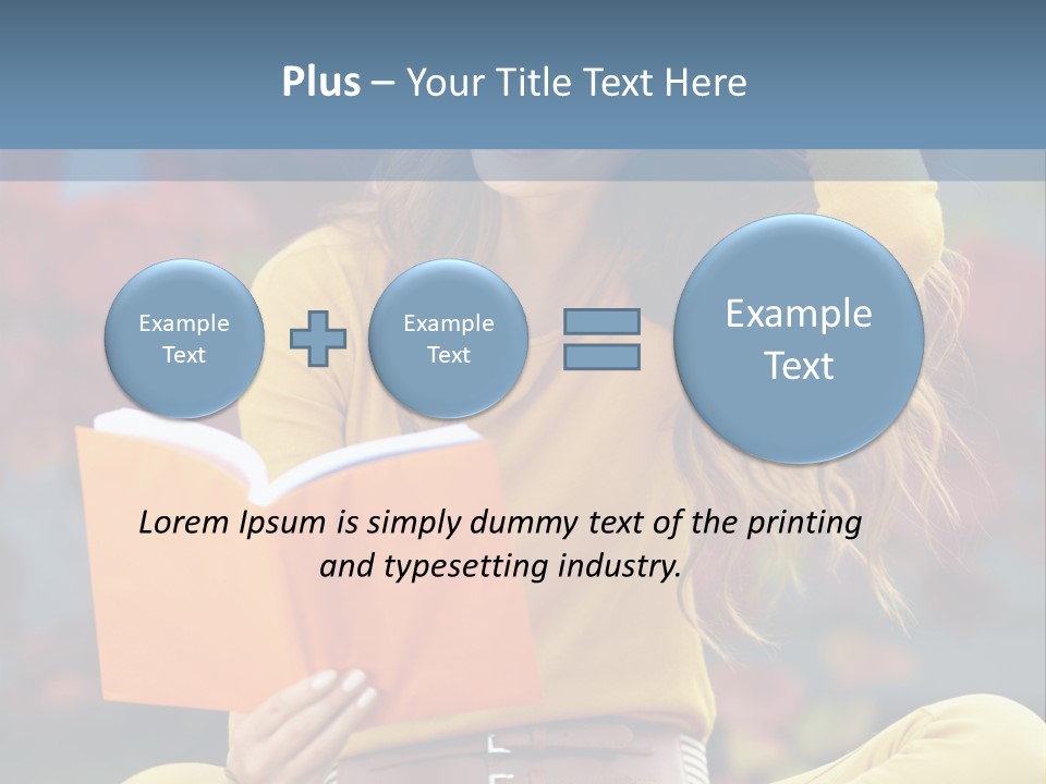 People Happy Adolescence PowerPoint Template