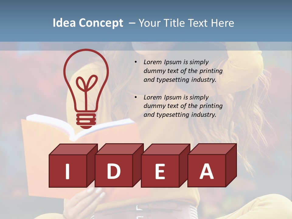 People Happy Adolescence PowerPoint Template