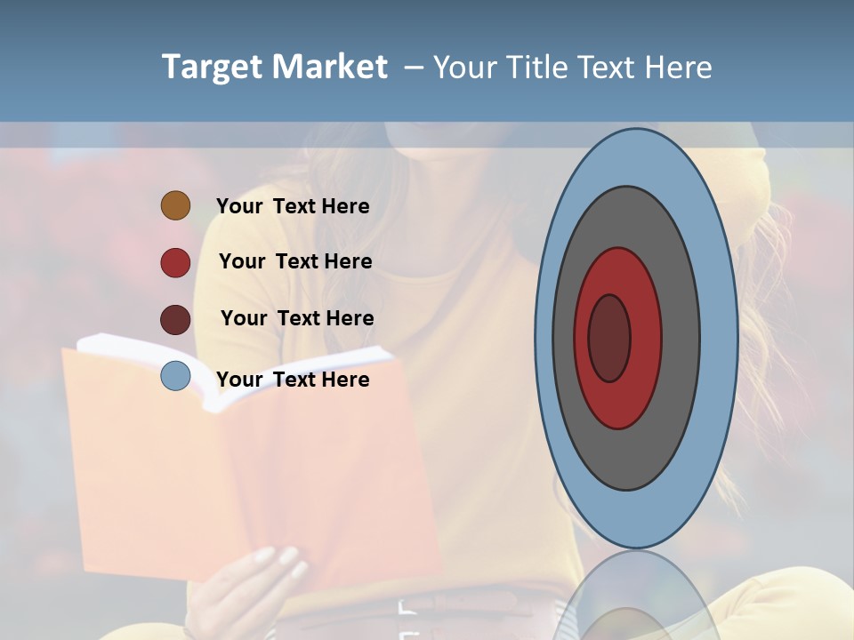 People Happy Adolescence PowerPoint Template