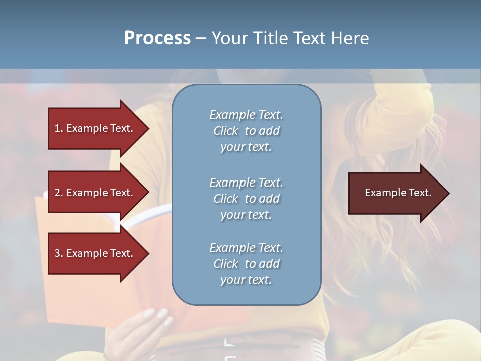 People Happy Adolescence PowerPoint Template