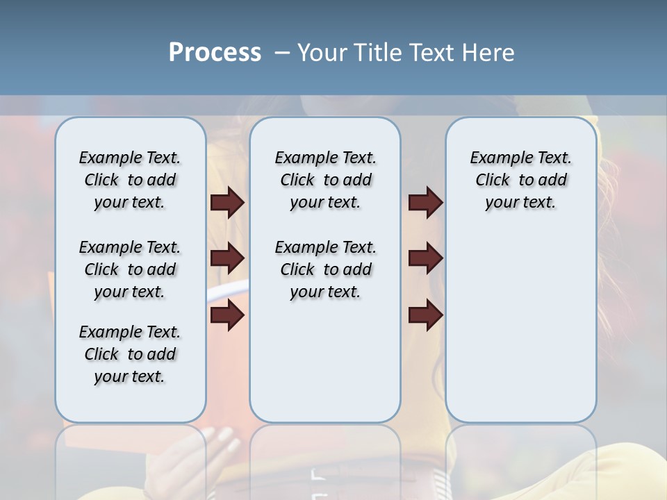 People Happy Adolescence PowerPoint Template