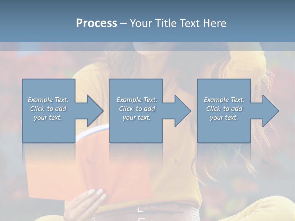 People Happy Adolescence PowerPoint Template