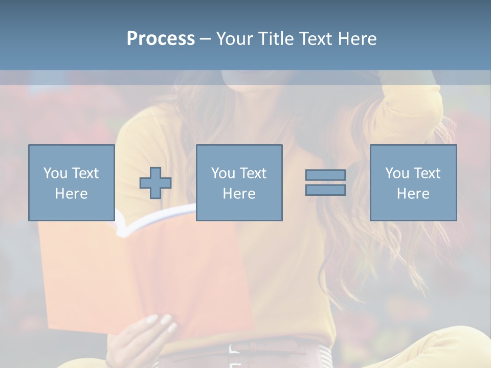 People Happy Adolescence PowerPoint Template