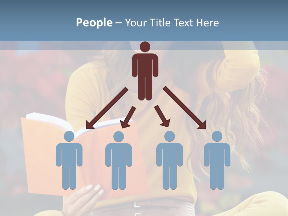 People Happy Adolescence PowerPoint Template