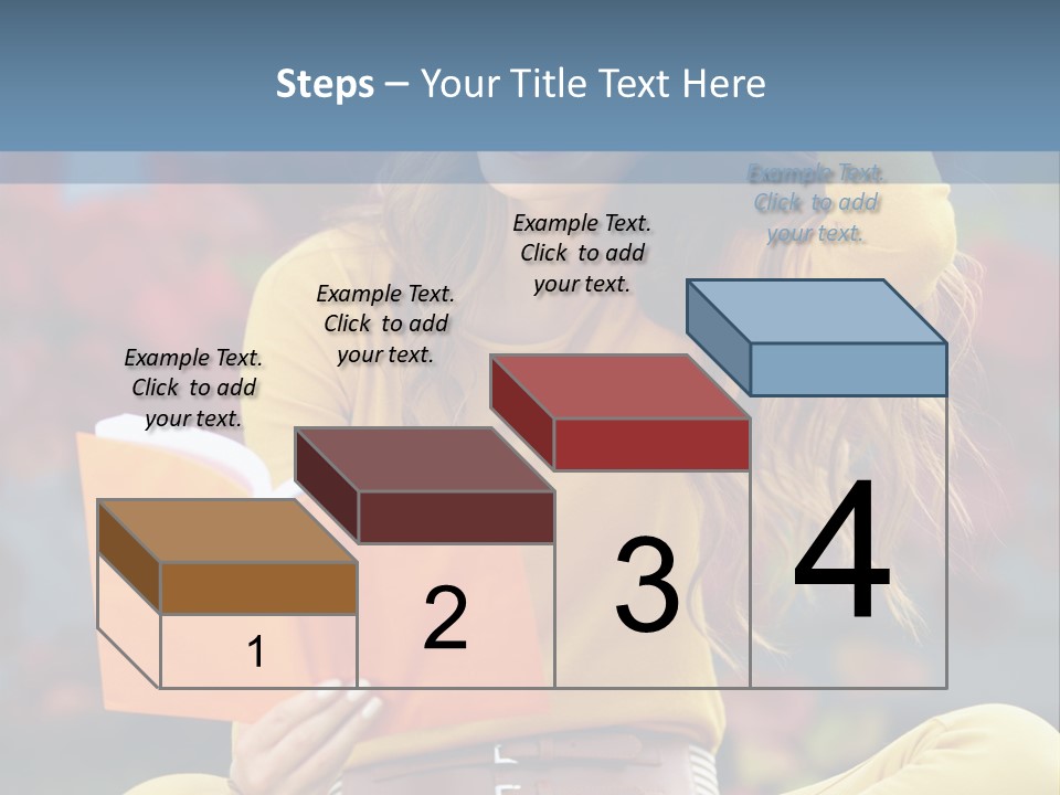 People Happy Adolescence PowerPoint Template