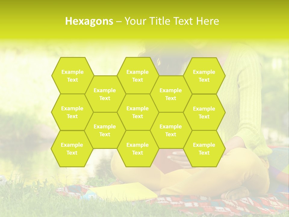 Education Beautiful Person PowerPoint Template