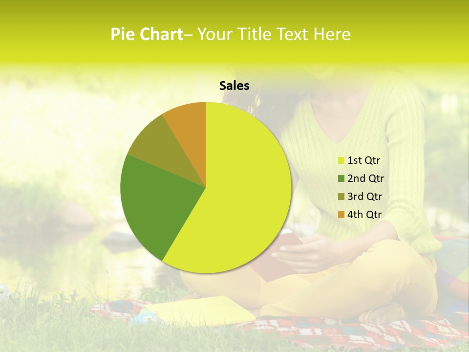 Education Beautiful Person PowerPoint Template