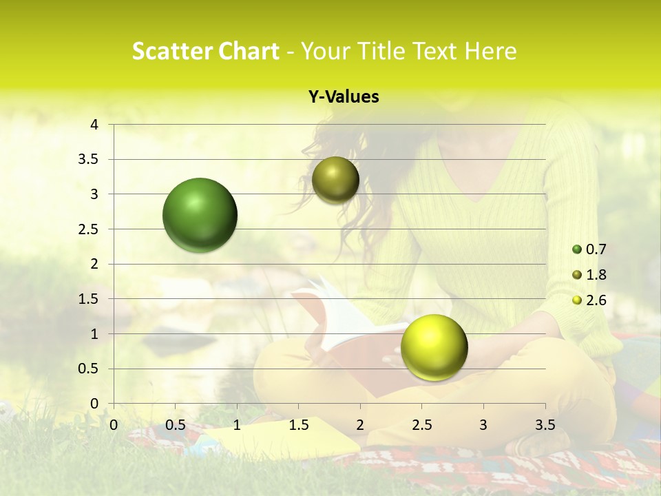 Education Beautiful Person PowerPoint Template
