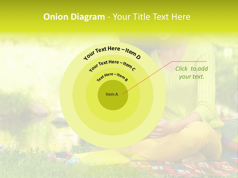 Education Beautiful Person PowerPoint Template