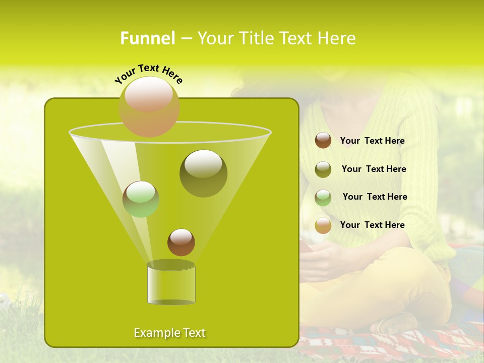 Education Beautiful Person PowerPoint Template