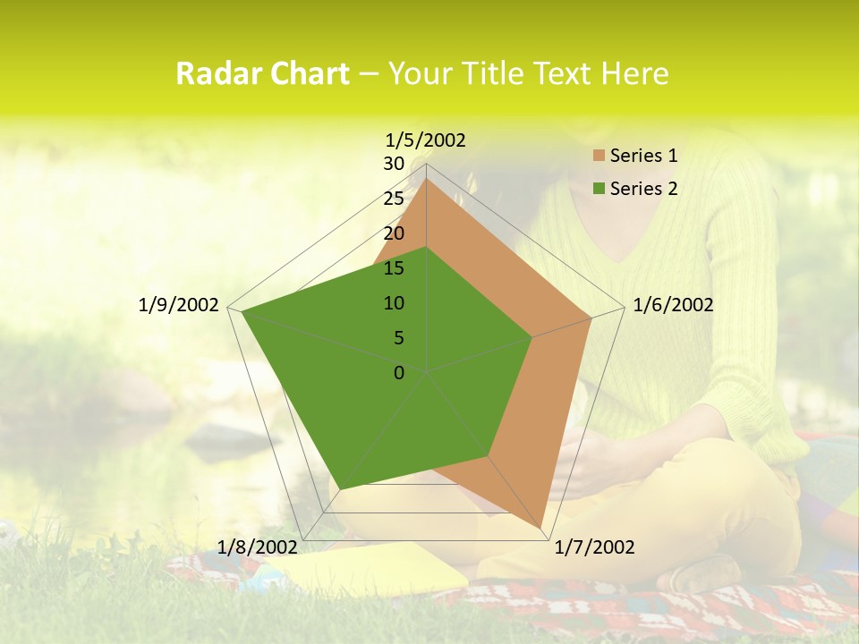 Education Beautiful Person PowerPoint Template