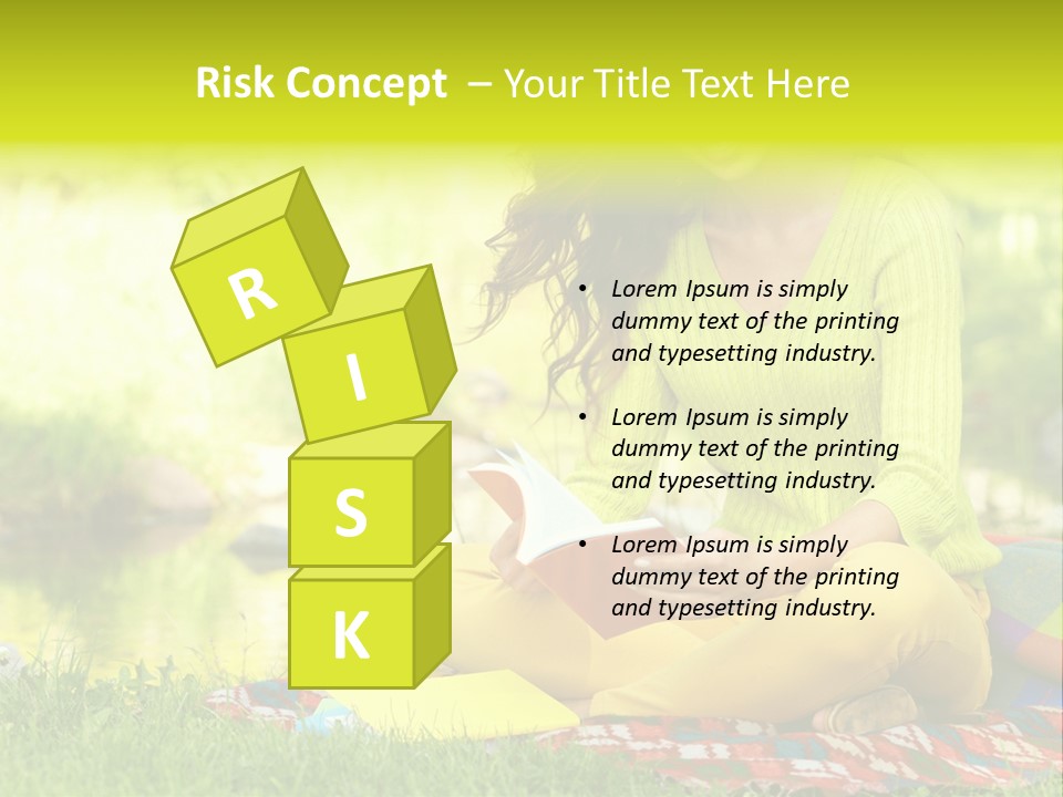 Education Beautiful Person PowerPoint Template