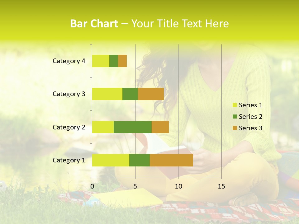 Education Beautiful Person PowerPoint Template