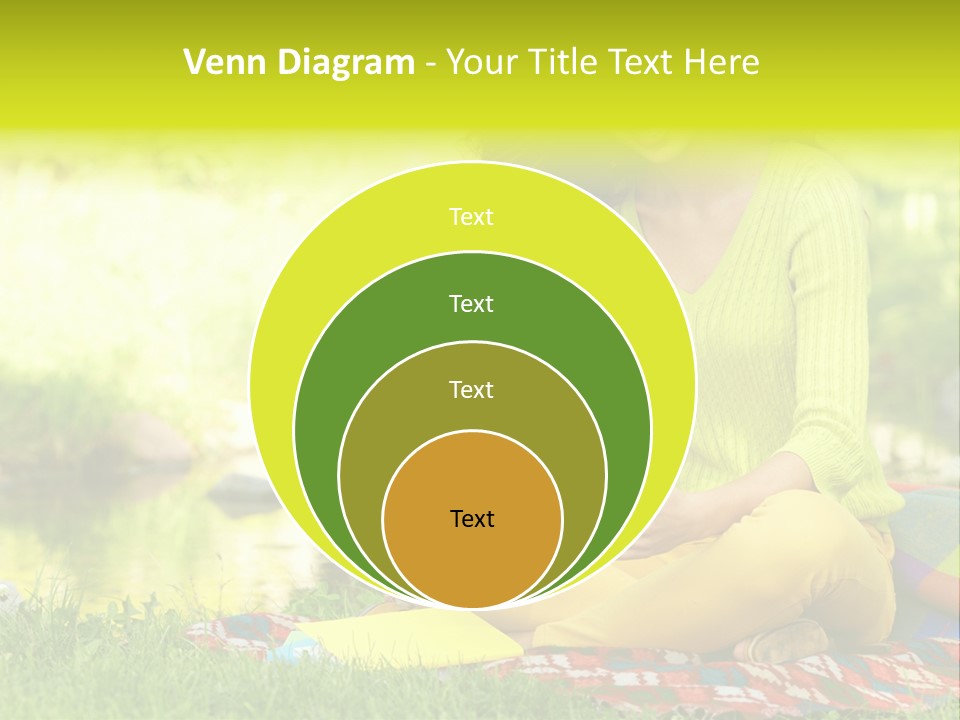 Education Beautiful Person PowerPoint Template