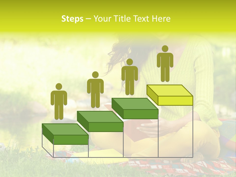 Education Beautiful Person PowerPoint Template