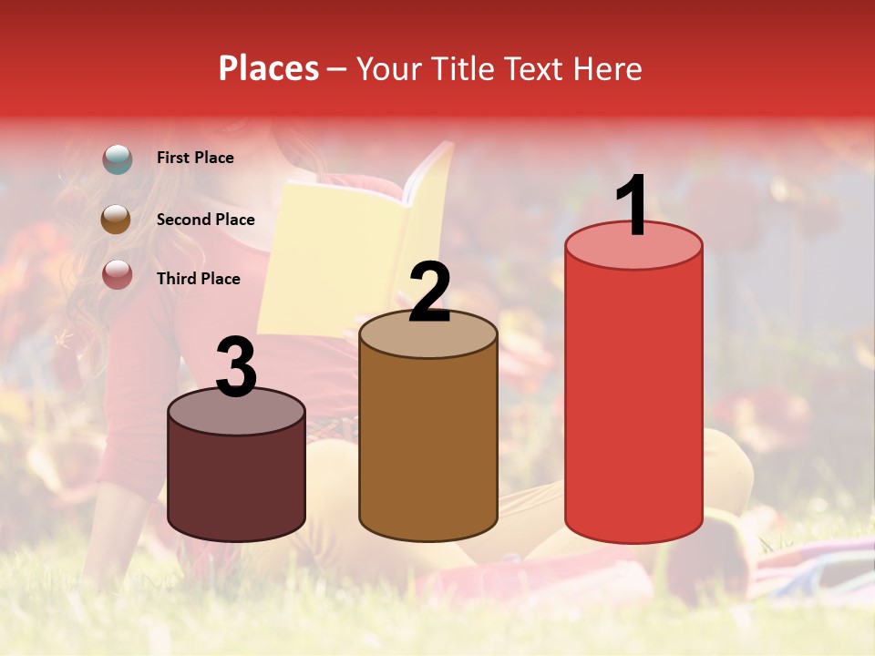 Fresh Book Portrait PowerPoint Template