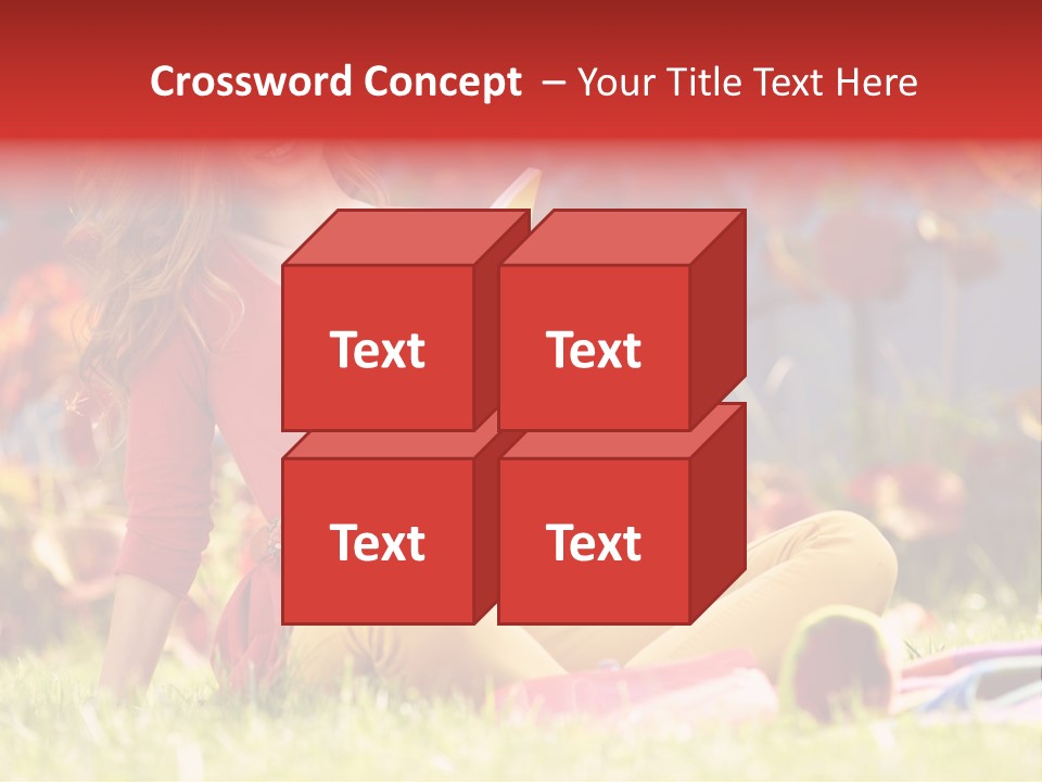 Fresh Book Portrait PowerPoint Template