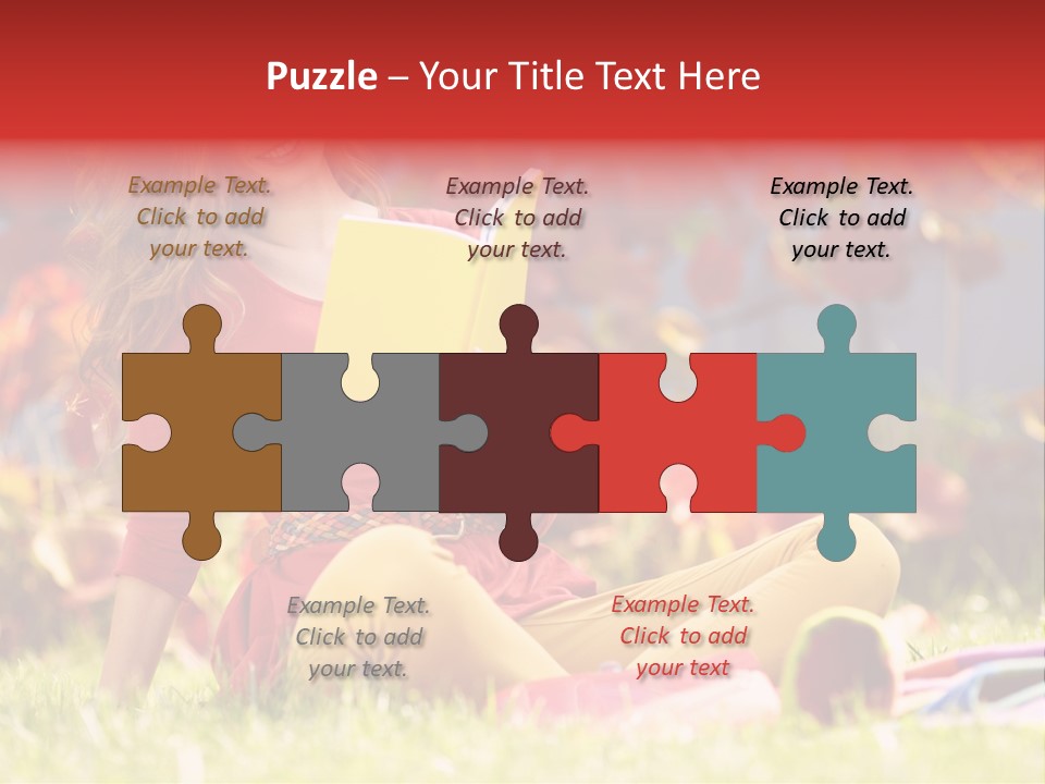 Fresh Book Portrait PowerPoint Template