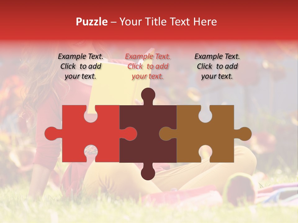 Fresh Book Portrait PowerPoint Template