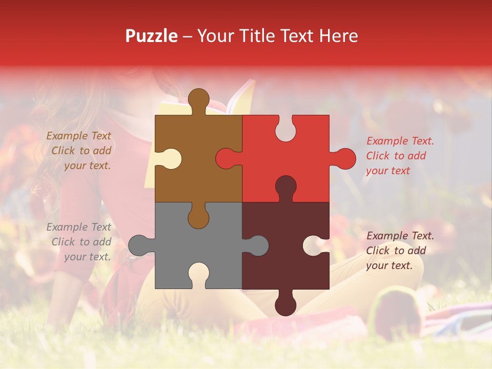 Fresh Book Portrait PowerPoint Template