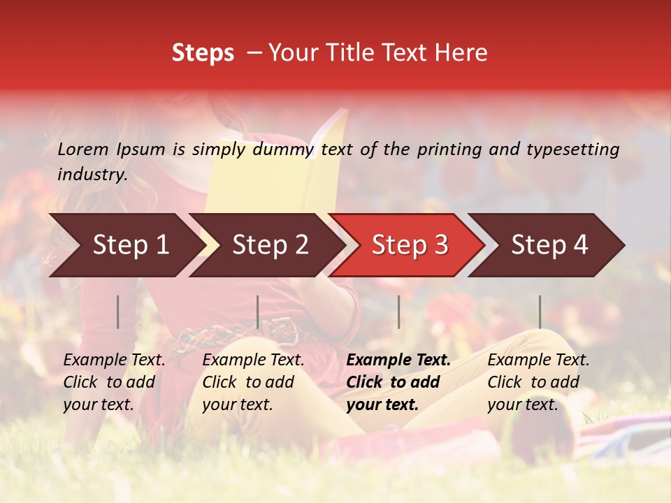 Fresh Book Portrait PowerPoint Template