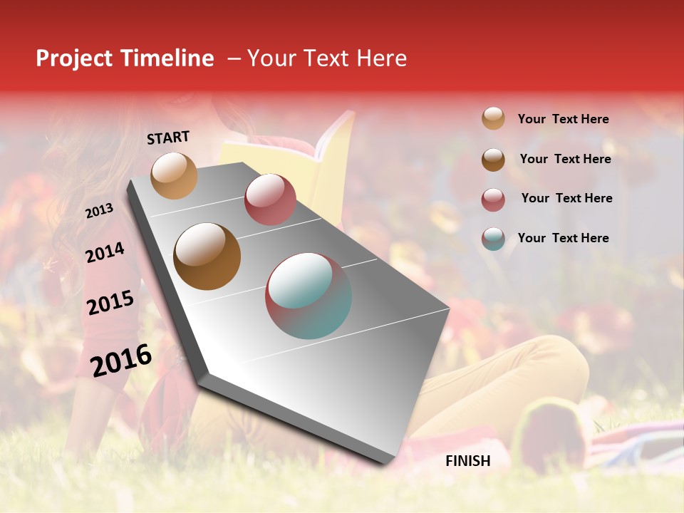 Fresh Book Portrait PowerPoint Template