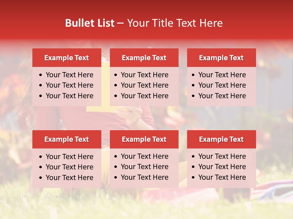 Fresh Book Portrait PowerPoint Template