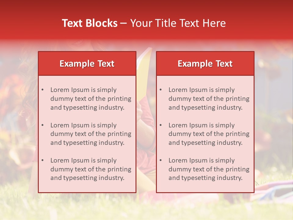 Fresh Book Portrait PowerPoint Template
