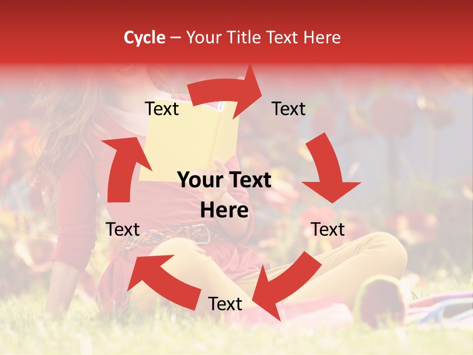 Fresh Book Portrait PowerPoint Template