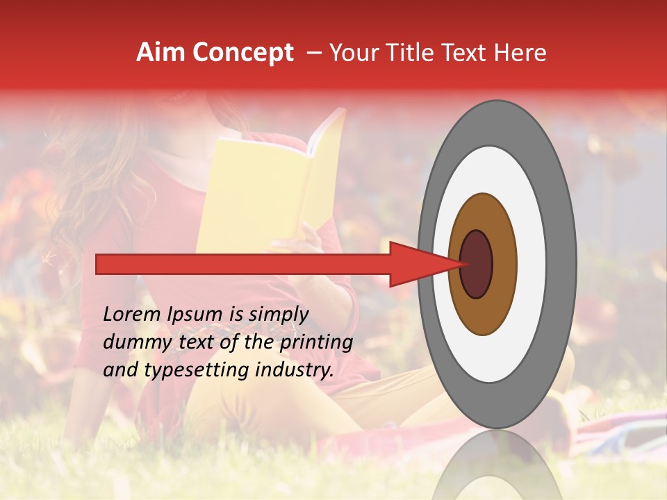 Fresh Book Portrait PowerPoint Template