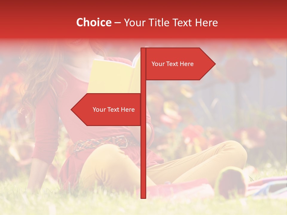 Fresh Book Portrait PowerPoint Template