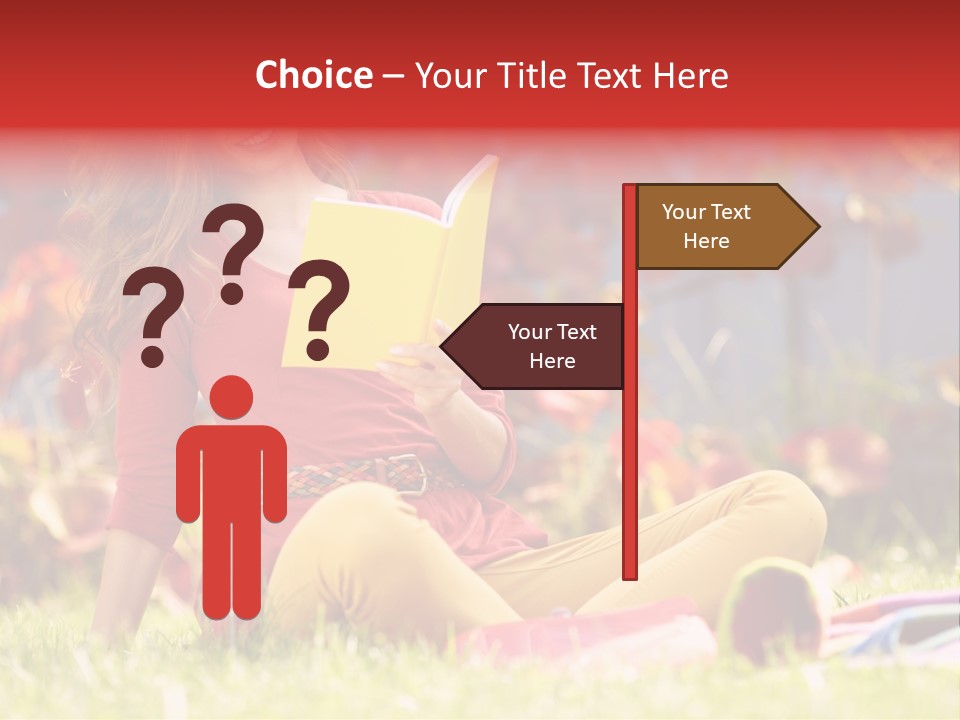 Fresh Book Portrait PowerPoint Template