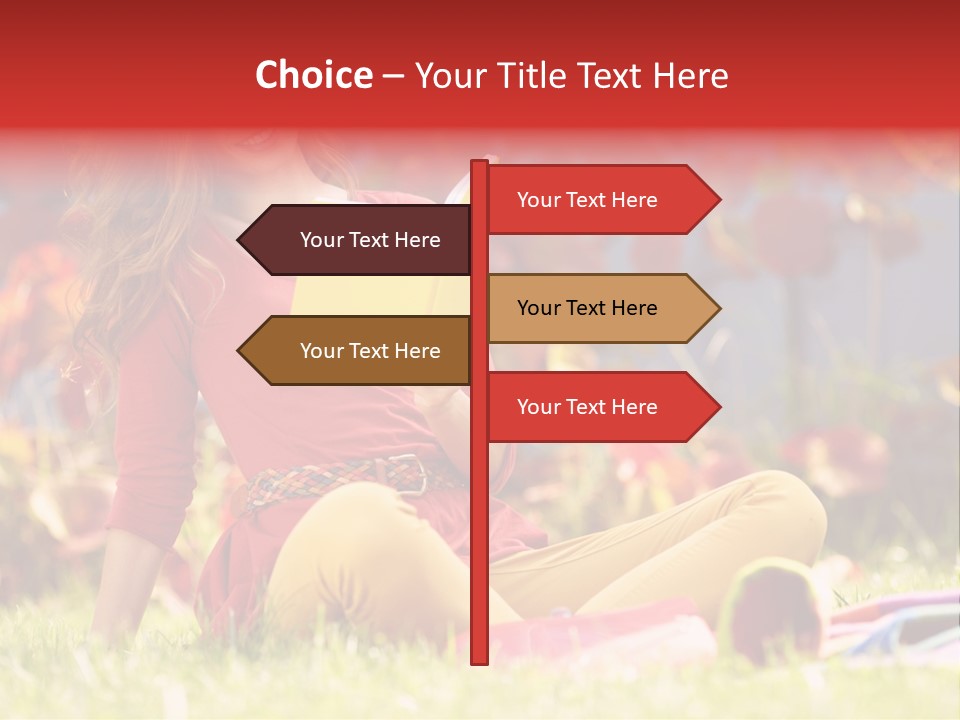 Fresh Book Portrait PowerPoint Template