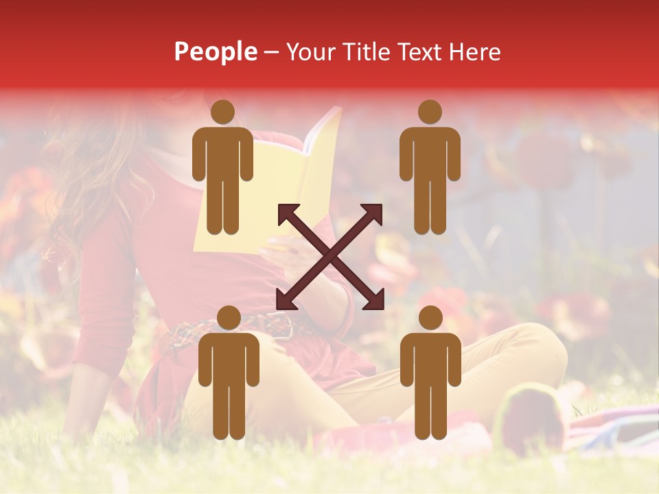 Fresh Book Portrait PowerPoint Template