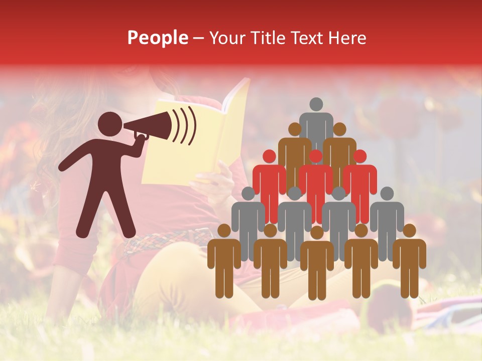 Fresh Book Portrait PowerPoint Template