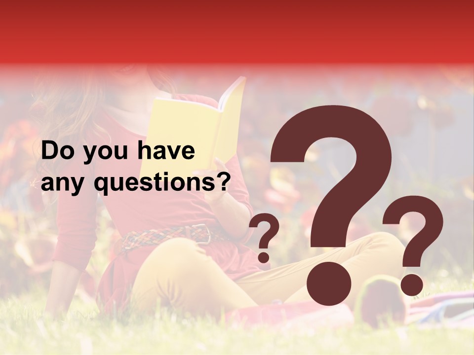 Fresh Book Portrait PowerPoint Template