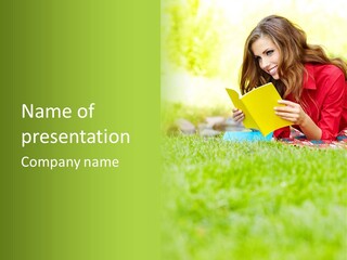 Outdoor Young Red PowerPoint Template