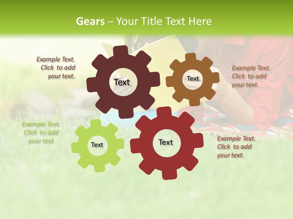 Outdoor Young Red PowerPoint Template