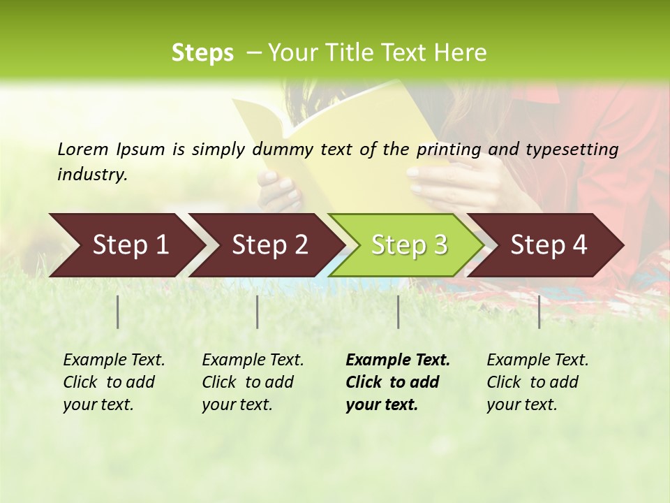 Outdoor Young Red PowerPoint Template