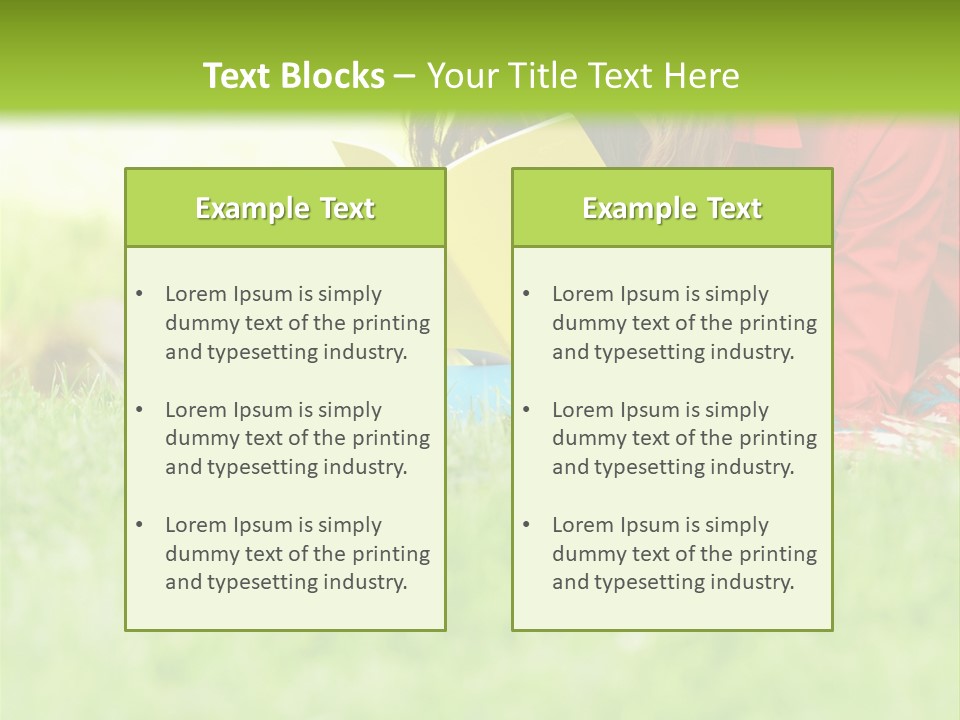 Outdoor Young Red PowerPoint Template