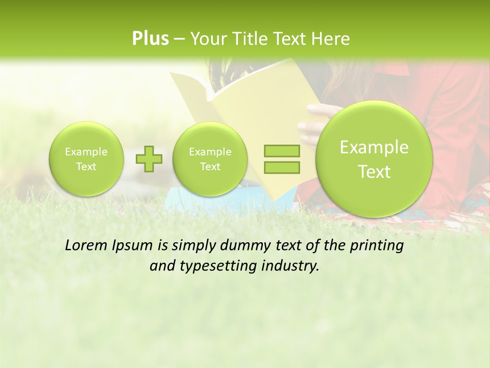 Outdoor Young Red PowerPoint Template