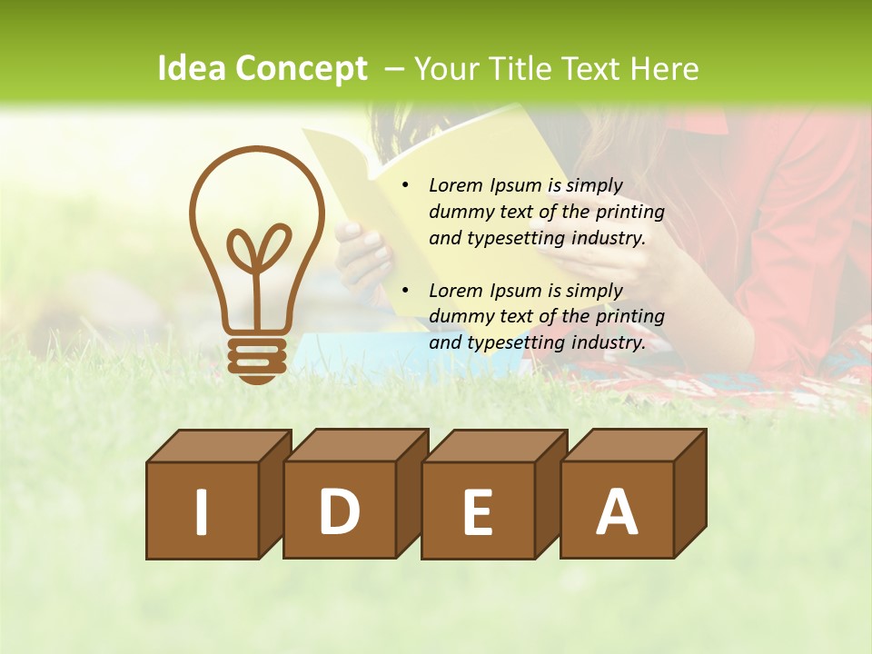 Outdoor Young Red PowerPoint Template