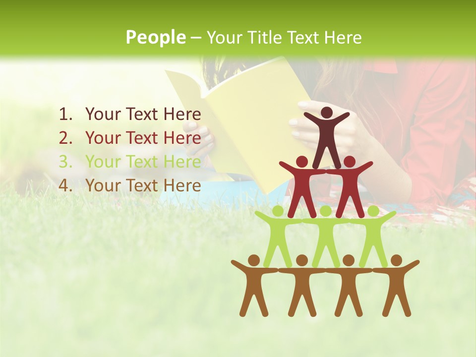 Outdoor Young Red PowerPoint Template