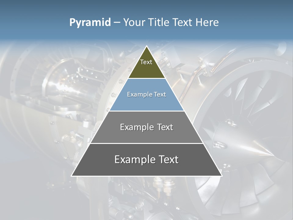 Turbine Mechanical Glimmer PowerPoint Template